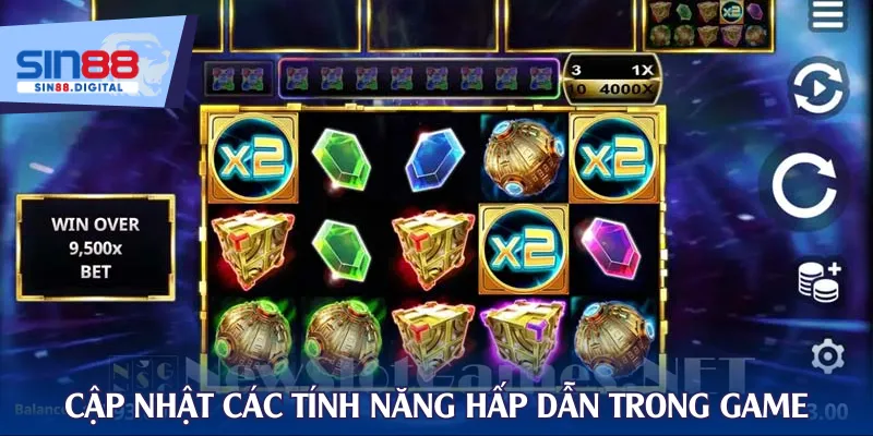 Cập nhật các tính năng hấp dẫn trong game
