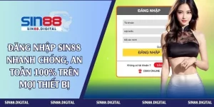 đăng nhập sin88