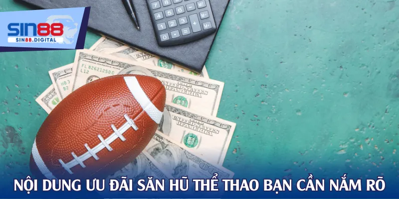 Nội dung ưu đãi săn hũ thể thao bạn cần nắm rõ